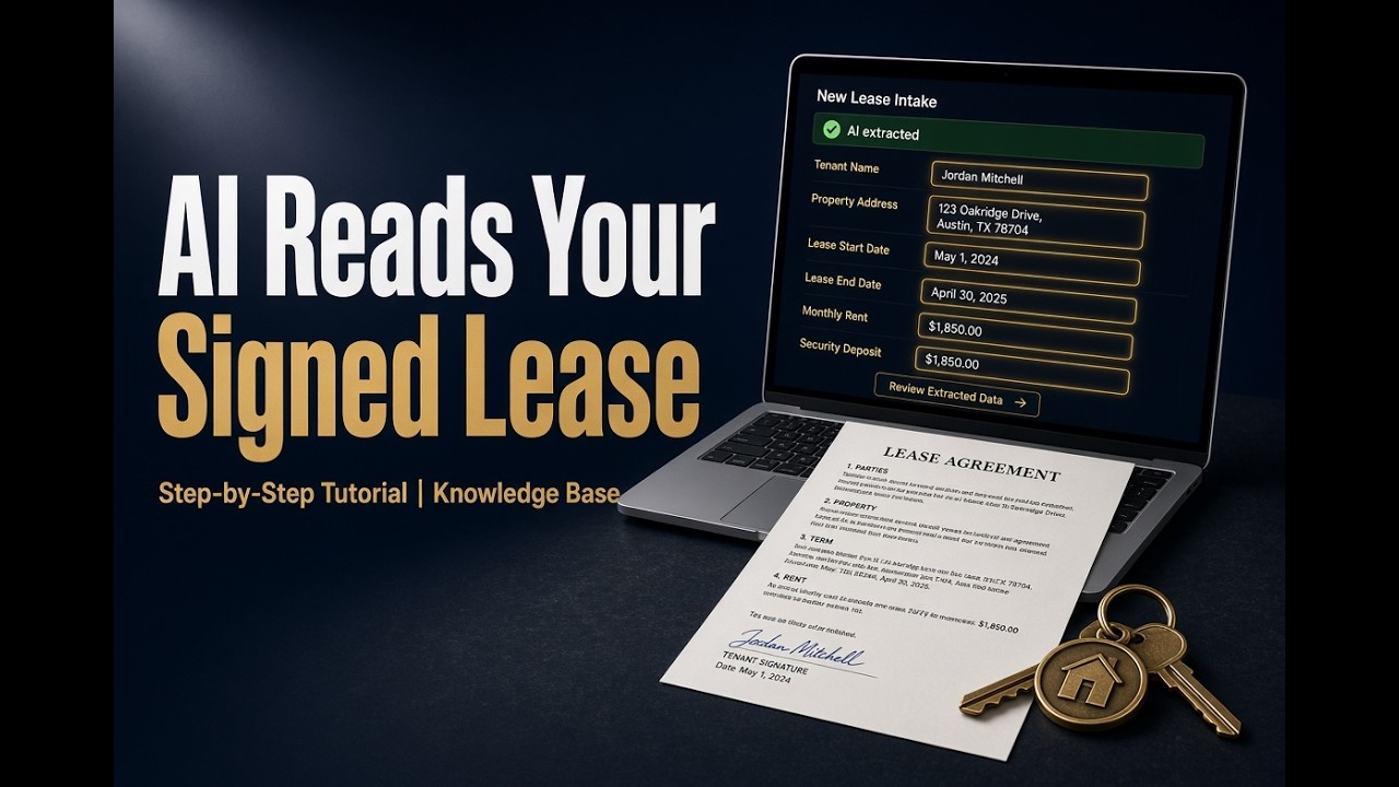 AI Lease Generator + Signed Lease Upload