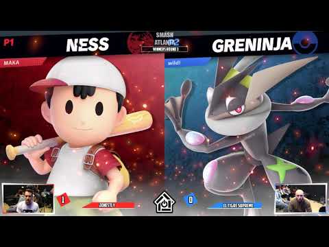 Smash Atlanta Arcadian 2019 - Jonestly(Ness) VS El Tigre Supreme(Incineroar/Greninja) - W. Round 3