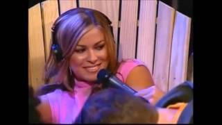 Carmen Electra's feet tickled
