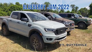Ford Rangers and a 2 Door Bronco at Blueberry Jam 2022 | Ol' Florida Offroad Park