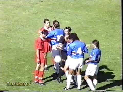 SAMPDORIA - PIACENZA : 2 - 1 (Partita Intera Serie A 1993/94)