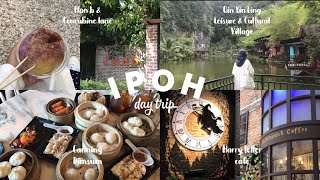 IPOH one day trip | plan b, concubine lane, canning, greentown dim sum, qin xing ling, harry potter