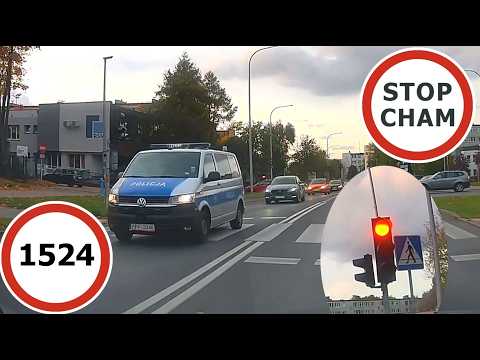 Stop Cham #1524 - Niebezpieczne i chamskie sytuacje na droga