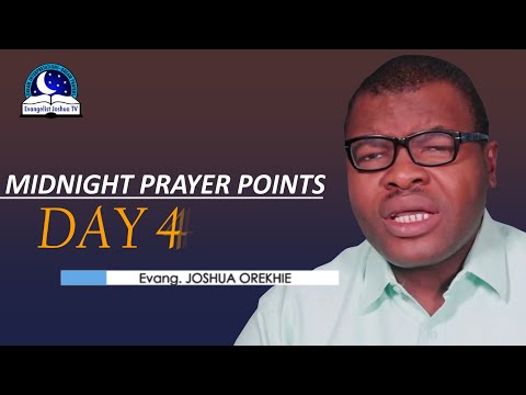 Day 4: Daily Midnight Prayer Points -  With Bible Verses