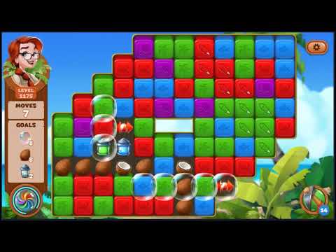 Lost Island Blast Adventure Level 1175 - NO BOOSTERS 🏝️ | SKILLGAMING ✔️