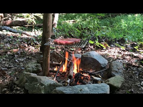 Bushcraft Camp/ Episode 1 (In search of flat ground)