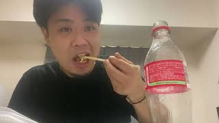【元力士】たこ焼き１０個とファミリーマートのシュウマイ弁当を喰らう【暑い】