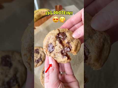 🍪 3-Ingredient Protein Cookies!