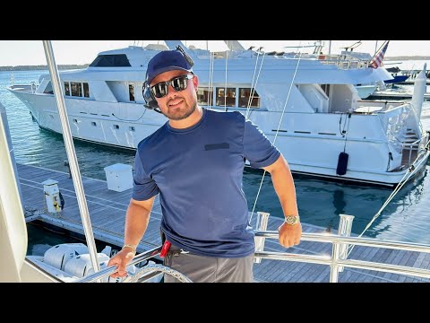 Piloting large Viking sport fish for the first time !