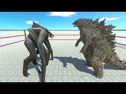 NEW UPDATE UNIT | MUTO FEMALE VS GODZILLA 2021 - Animal Revolt Battle Simulator