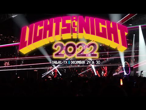 Lights All Night 2022! | Dallas, Texas EDM Festival Experience