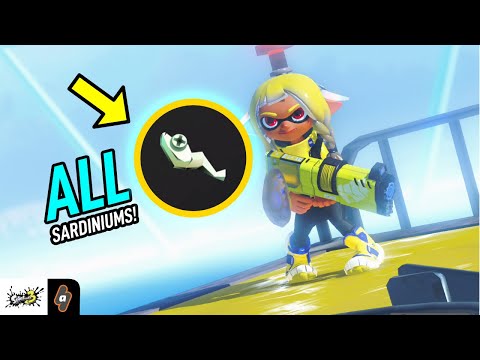 ALL Hidden Sardinium Locations in Splatoon 3: Stage 1-6 (Story mode) | Splatoon 3 Walkthrough