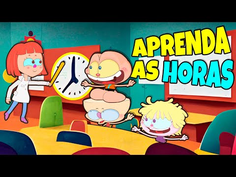 Capa de Mongo e Drongo ENSINAM a VER AS HORAS ⏰