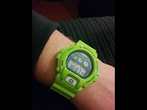 GShock Kermit G-6900GR-3CR mini review and  unboxing HD