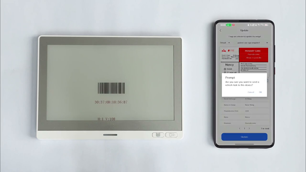 Operation Guide Image Update via App