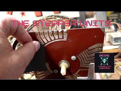 1976 Bally Flip Flop / The Stepper Units / Finishing Up The Bottom Mech Board