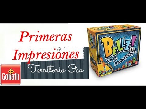 🧲 PRIMERAS IMPRESIONES 02 X 13 BELLZ! (Goliath) juego de mesa 🧲