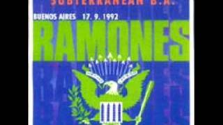 Ramones 01 ,02 & 03 intro, Durango 95 & Teenage Lobotomy  live in Buenos Aires 1992
