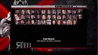 WWE 13 How To Unlock Every In Game Unlockables(Excluding Some Attitude Era Content)