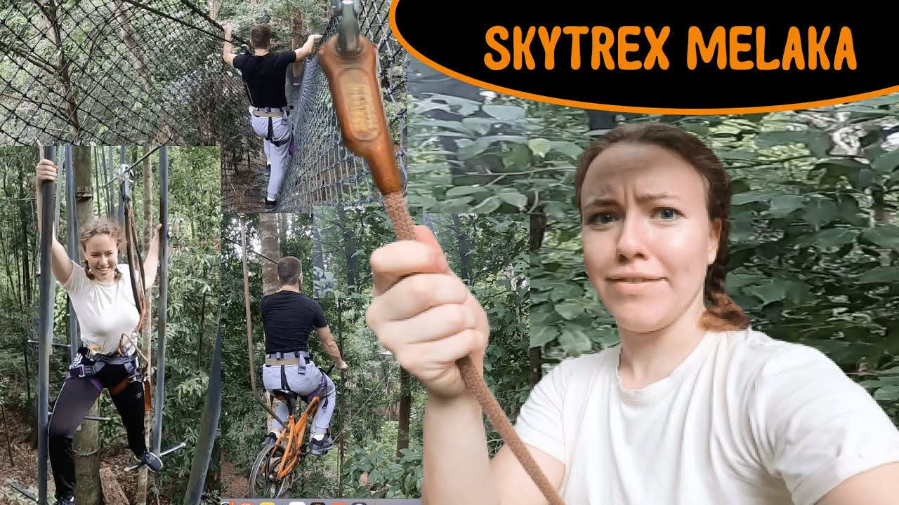 Experience thrilling activities at Skytrex Adventure Melaka through the lens of toursit.