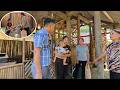 When Hang's mother chased Linh away and was caught, she forced Linh to lie.