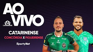 AO VIVO E COM IMAGENS: CONCÓRDIA X FIGUEIRENSE | RODADA 5 | CAMPEONATO CATARINENSE
