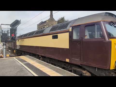 WCRC Class 37 + 57's no's: 37516 + 57315 + 57313 @ Carnforth (5Z41) 27/09/2025.