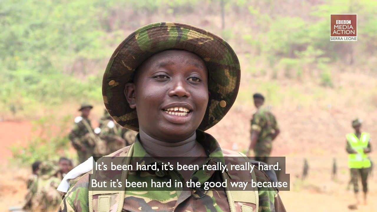 All Women army recruits