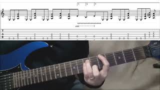 How to play Dio&#39;s Invisible on guitar w\tabs