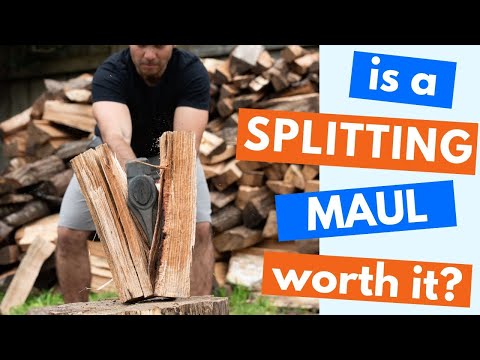 is a splitting maul worth it? 🤔 (splitting maul vs chopping axe)