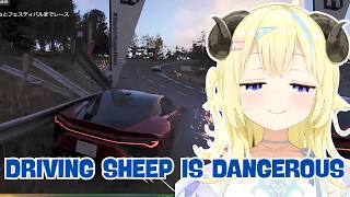 No License, No Problem? Watame's Chaotic Racing Debut