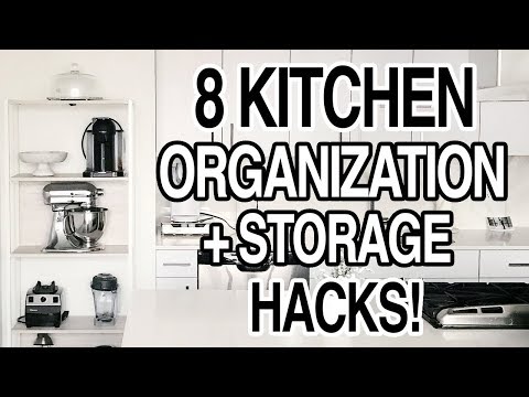 image-How do you hide appliances in a small kitchen counter?