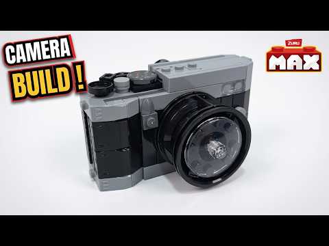 ZURU Max Retro Collection Camera | BRICKS Speed Build [4k]
