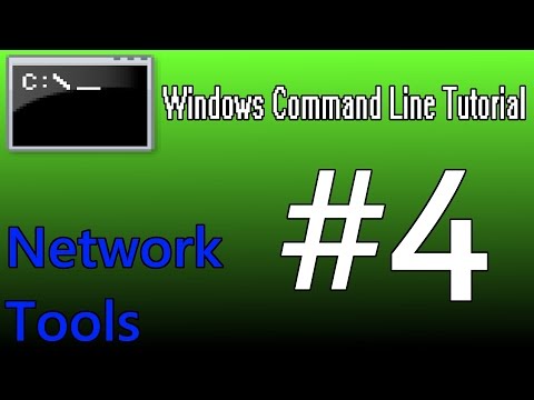 Windows Command Line Tutorial #4 - Network Tools