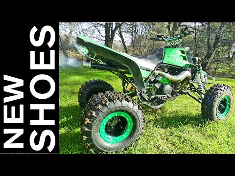 NEW SHOES FOR THE BANSHEE ALBA BEADLOCK RIMS WITH GBC XC MASTERS TIRES