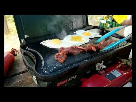 Review and cooking ideas for Coleman Non-stick Cast Iron Griddle
