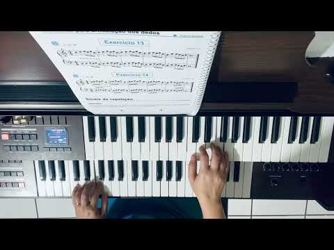 VOLUME 1 - EXERCÍCIO 14 - MÉTODO NOVO - ORGANISTA CCB