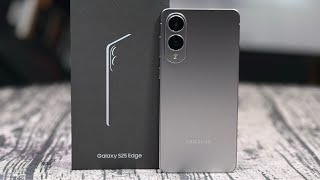 Samsung Galaxy S25 Edge - Unboxing and Spigen Case Lineup