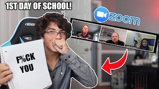 CRASHING ZOOM CLASSES ON THE 1st DAY OF SCHOOL!
