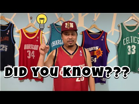 TIMELINE OF CHAMPION NBA JERSEYS | DID YOU KNOW ep. 1
