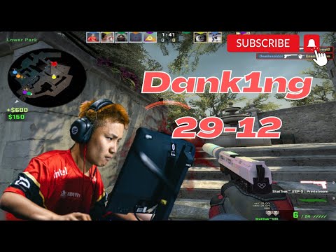Tyloo Dank1ng 29Kills FACEIT ranked (overpass) 2022/10/17 CSGO POV
