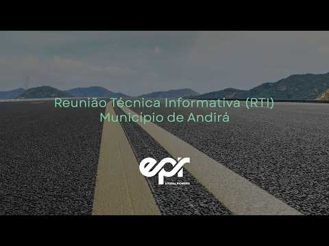 Reunião Técnica Informativa (RTI) Município de Andirá