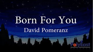 David Pomeranz - Born For You (Official Lyric Video)