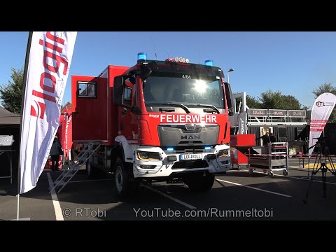 New MAN TGM / Logiroll Utility fire truck - exterior & interior - Grebenhain vol. FD [GER | 10.2021]