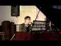 Darren Hayman performs "The Ships Piano" at Brighton Unitarian Church, 13/11/11