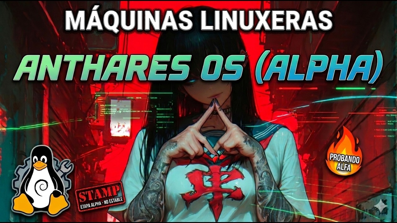 Anthares OS Alpha: Una nueva distribución basada en Debian 13 con un Cinnamon único