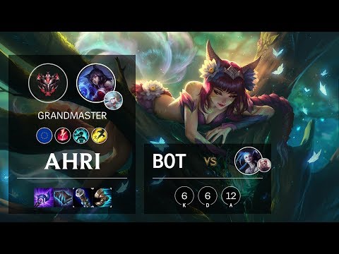 Ahri Bot vs Jinx - EUNE Grandmaster Patch 10.9