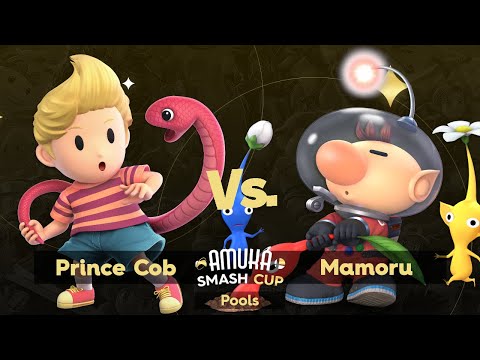 The Amuka Smash Cup - Prince Cob (Lucas) Vs. Mamoru (Olimar)
