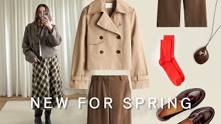 what’s new in for spring 🌷 trends I’m loving + haul + new closet staples