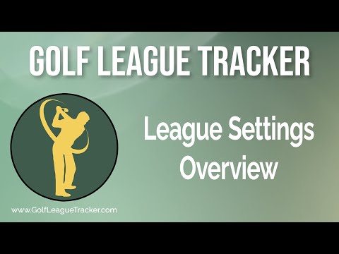 Golf League Tracker Introduction